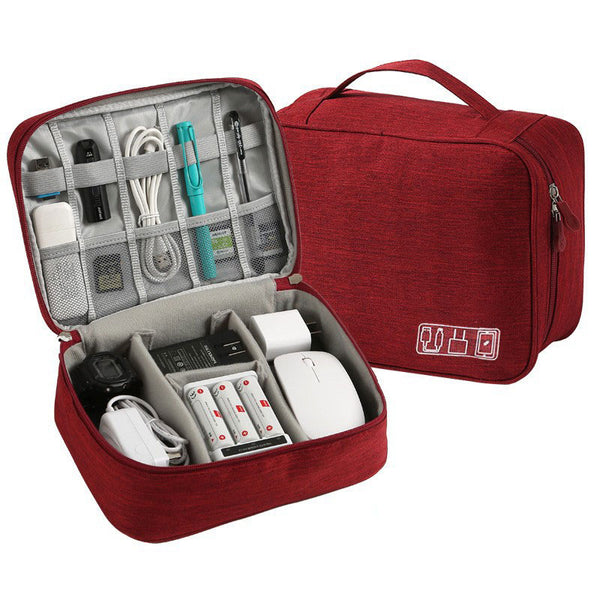 Portable Digital Electronics Storage Pouch