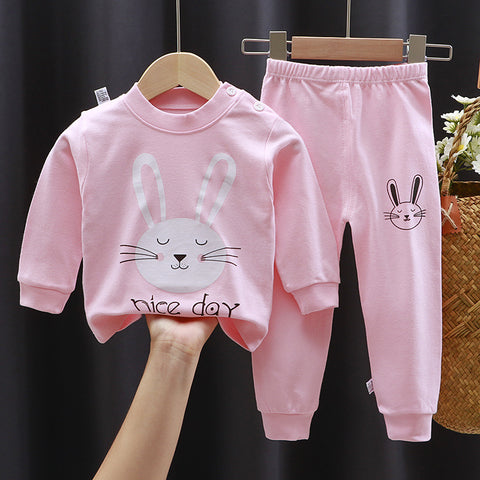 Cotton High-Collar Top for Kids