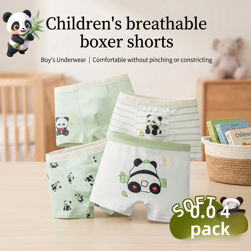 Kids Cotton Boxer Shorts