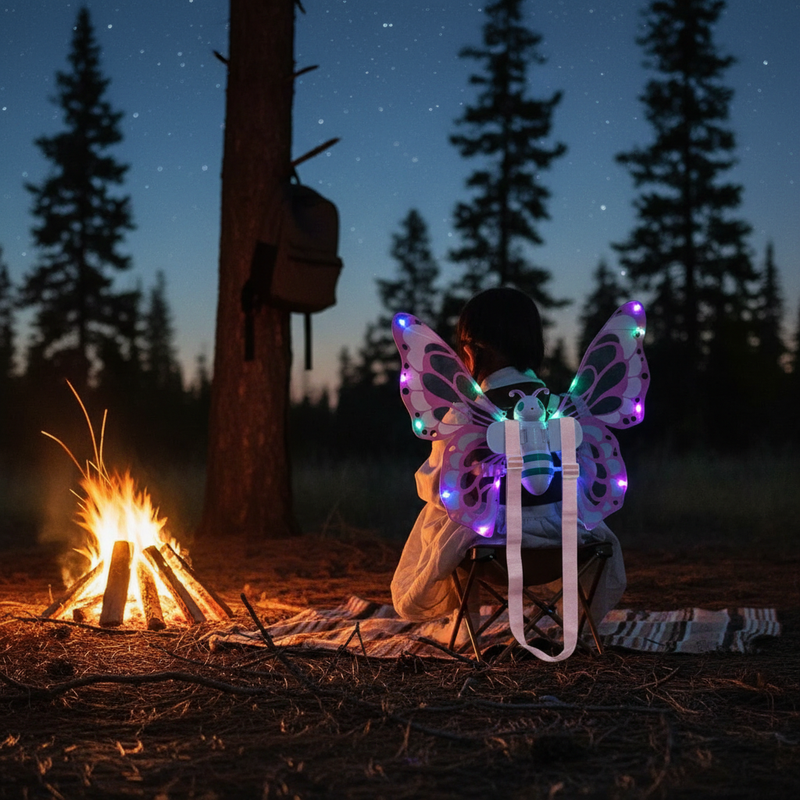 Childrens Light Up Butterfly Wings