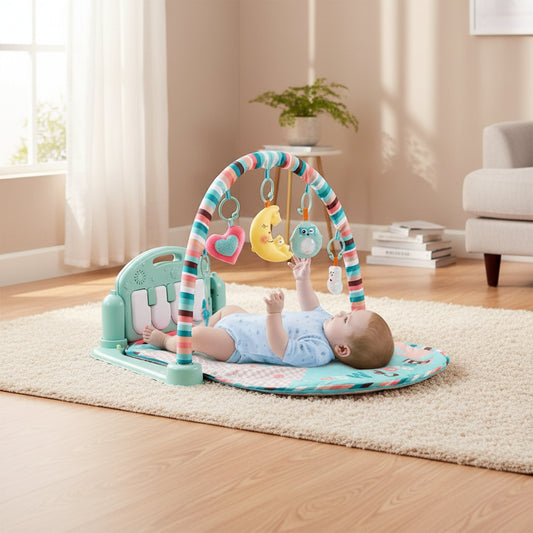 Tapis de jeu musical pour bébé, jouets d'activités, piano, couverture de rampement, tapis de jeu à pédales pour nouveau-né, éducation précoce, 0-36 mois, cadeaux
