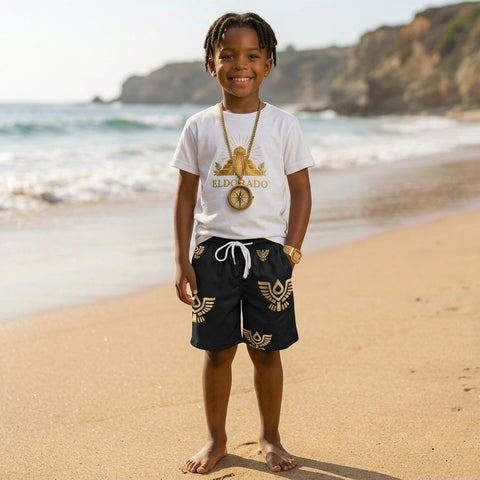 Golden Boys' Causal Beach Shorts (L52)