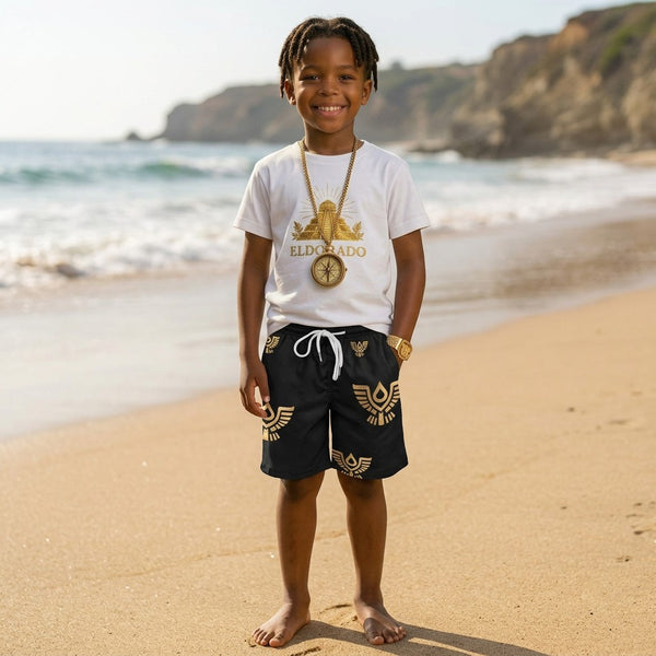 Golden Boys' Causal Beach Shorts (L52)